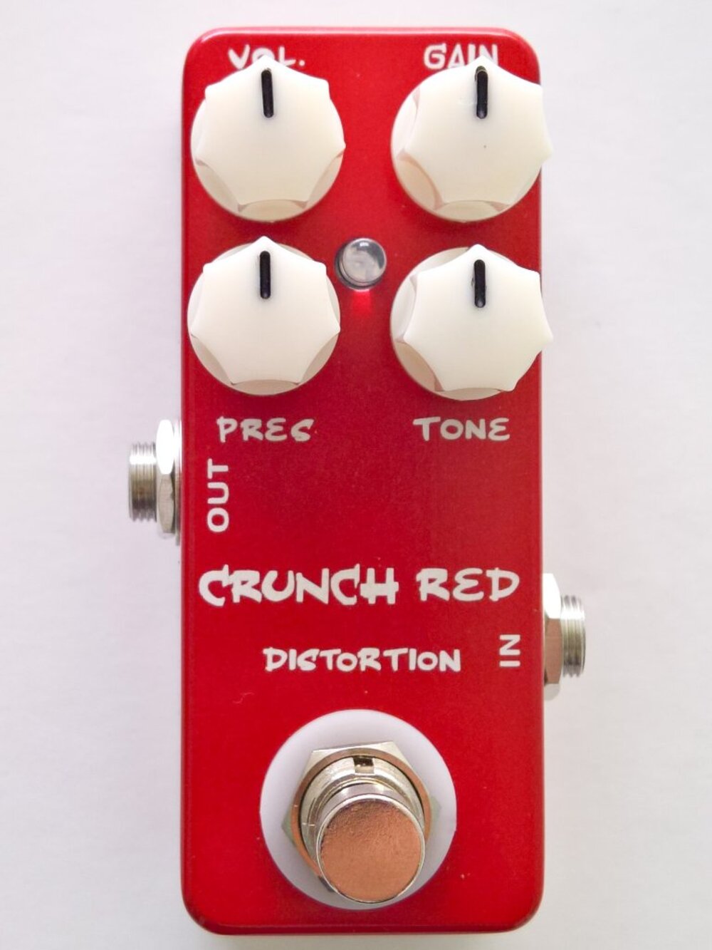 Mosky Audio Crunch Red Distortion Electric Guitar Pedal True Bypass